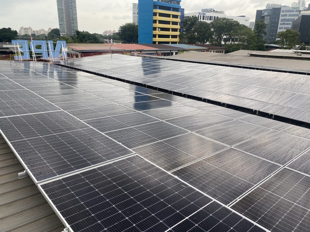 Singapore Solar Panels at 39 & 41 Kallang Place