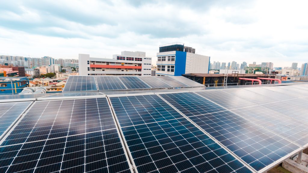 Solar Panels at 71 Geylang 1