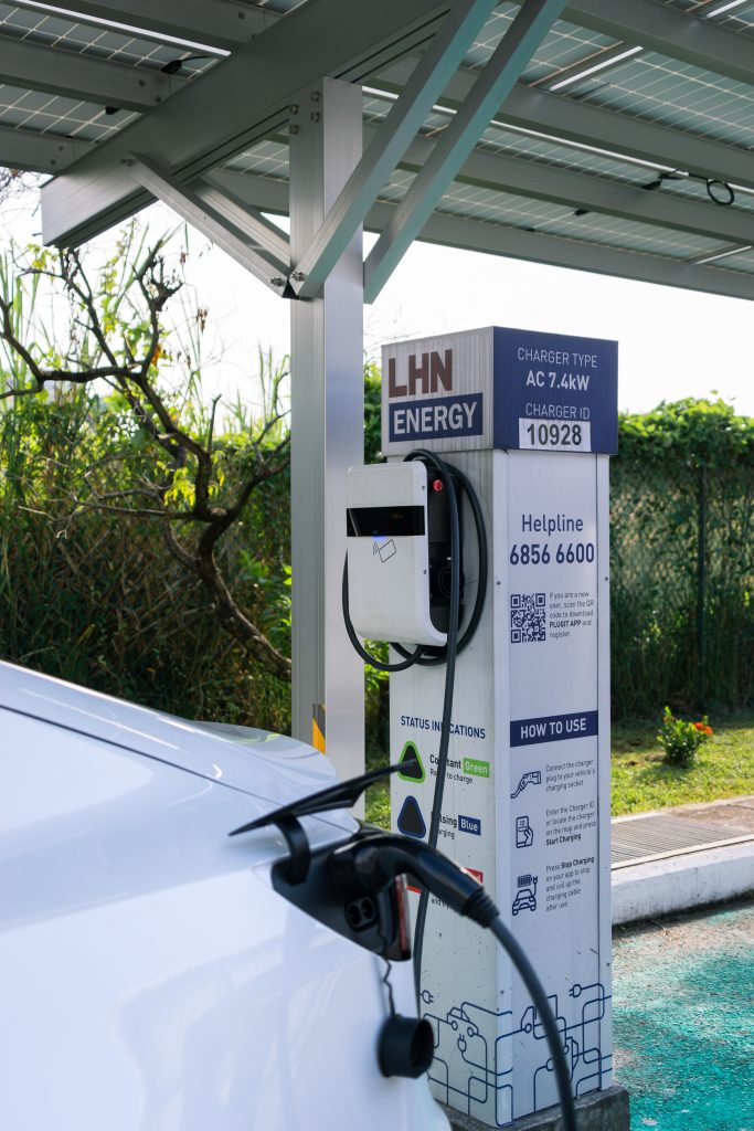 Car charging at 10 Raeburn Park