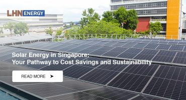 Commercial installation of solar panels