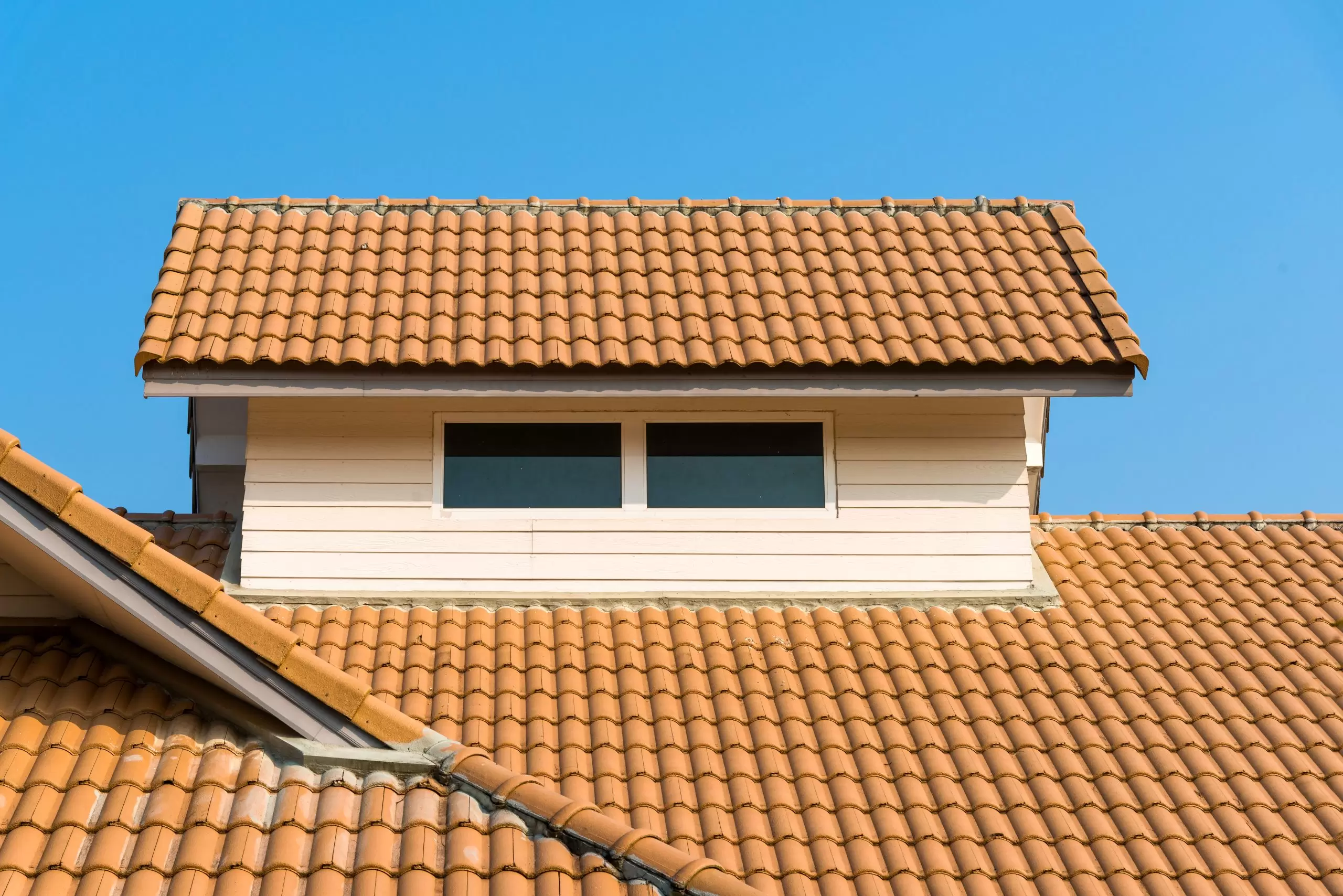 Tile Roof with Dormer Windows