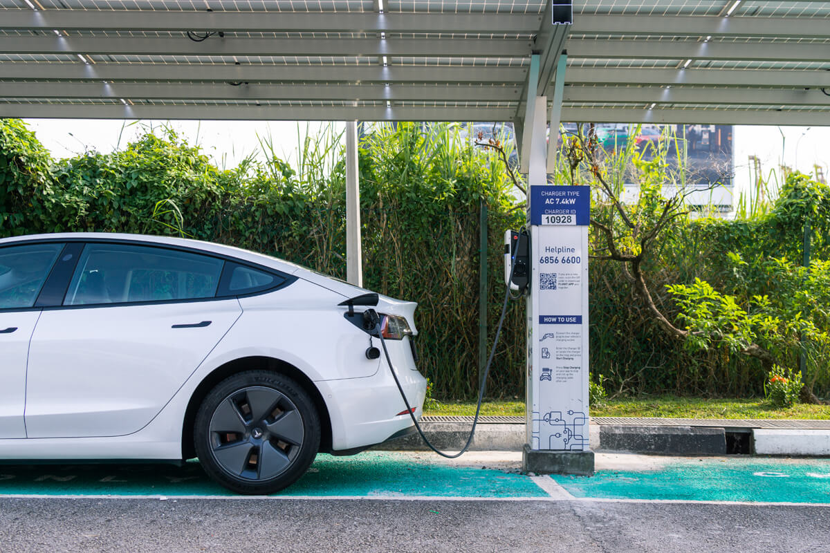 Solar Carport in Singapore