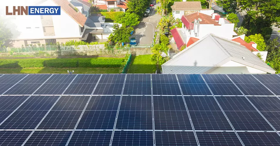 Solar panel roof top