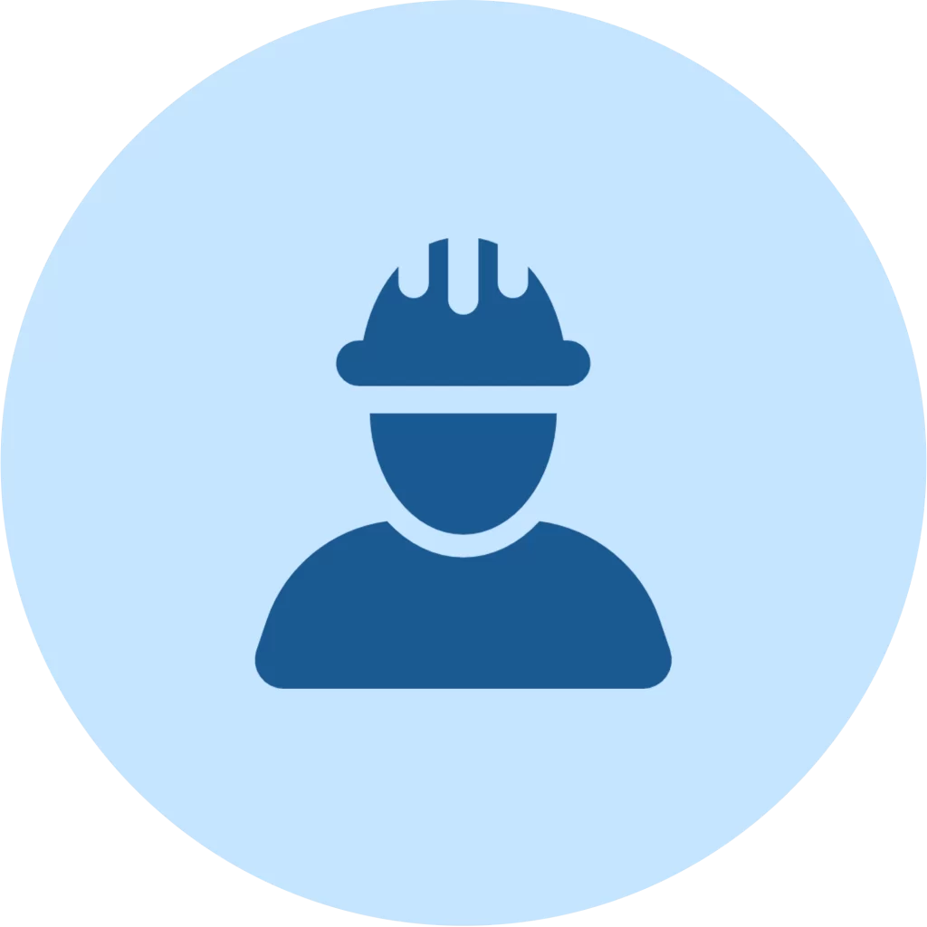 Hard hat icon in clip art.