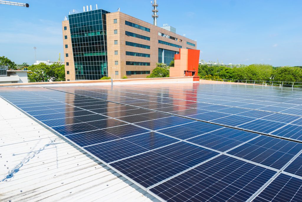 solar panels on 27 West Coast Highway Rooftop